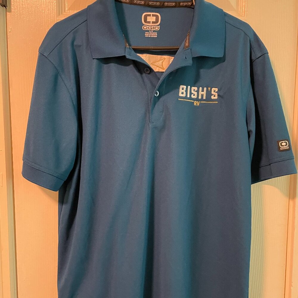 Men's Bish's RV Polo Shirt L